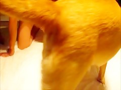 drinking milk