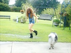 Snake and Girl